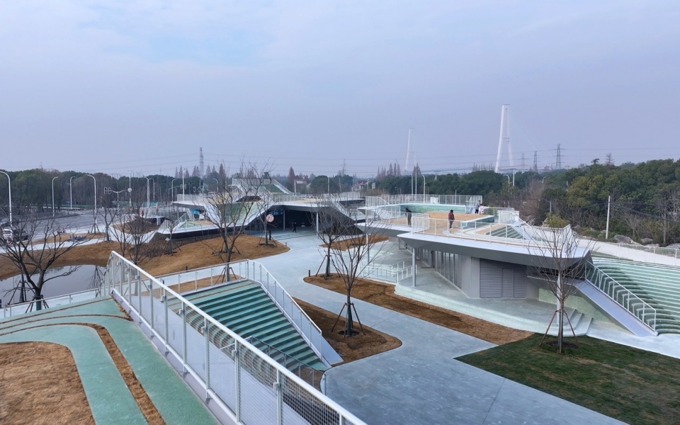 Meandering In Forest South Sanlin Station of Shanghai Airport Link by Original Design Studio TJAD