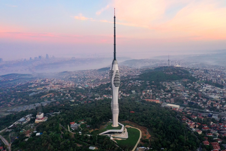 istanbul tv radio tower by maa
