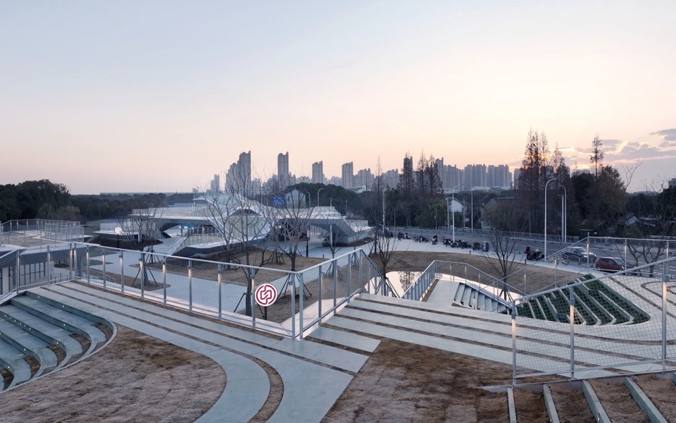 Meandering In Forest South Sanlin Station of Shanghai Airport Link by Original Design Studio TJAD