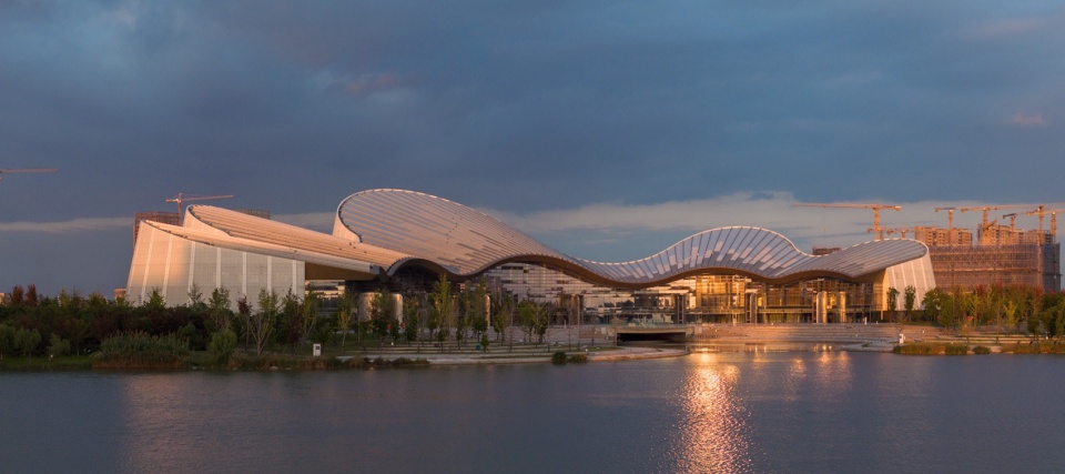 nantong grand theatre by biad paul andreu plus project