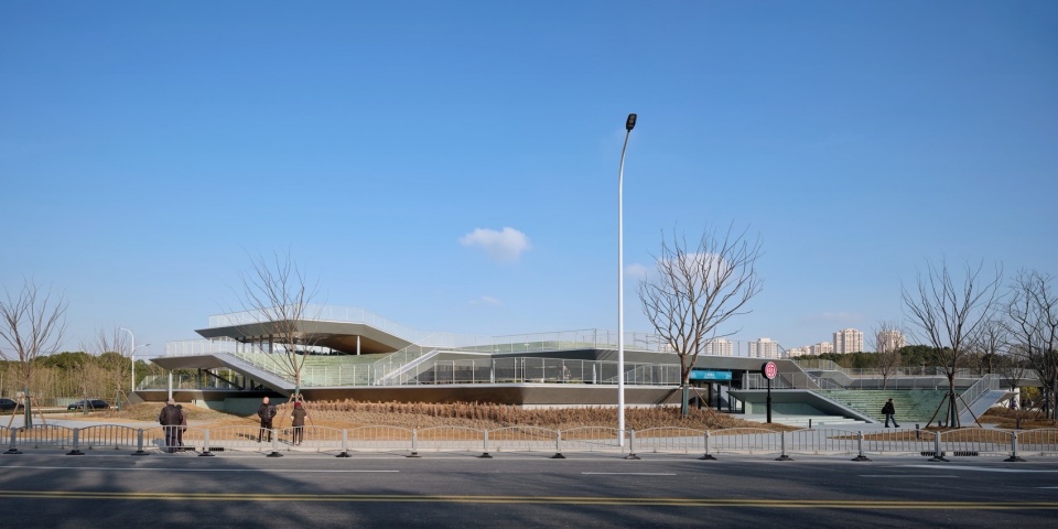 Meandering In Forest South Sanlin Station of Shanghai Airport Link by Original Design Studio TJAD