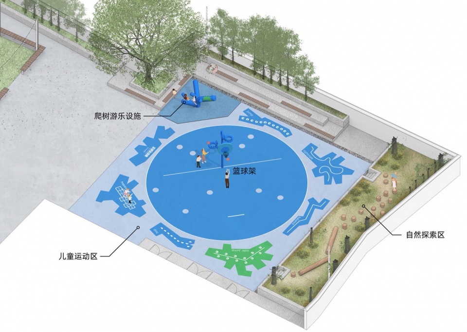 Xinhua Blue Sports Park China by 11ARCHITECTURE