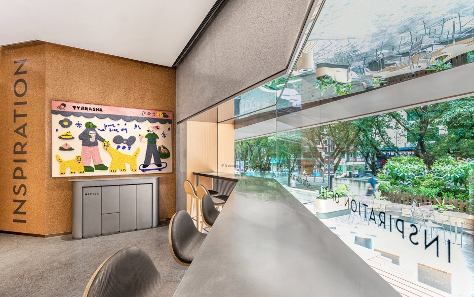 companion heytea pet friendly theme store china by und design studio