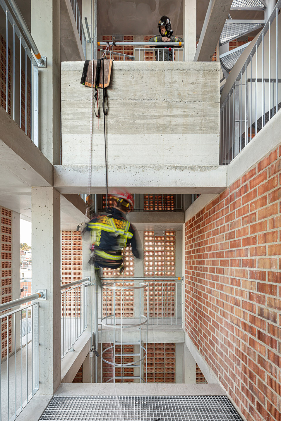 firemen tower in vall dhebron by carles enrich studio