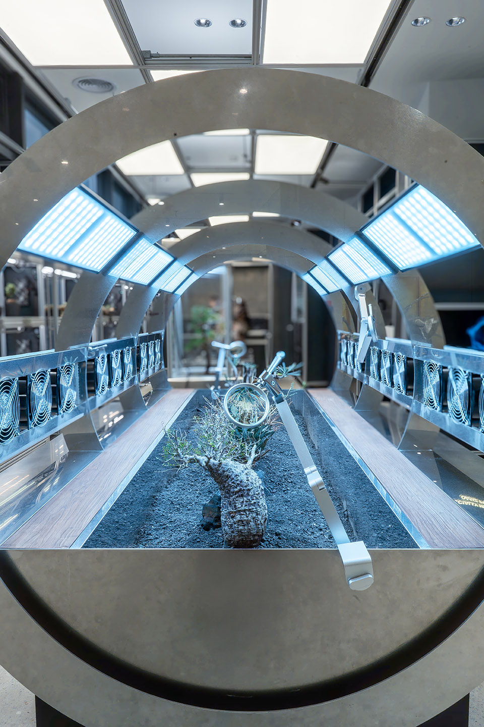 future laboratory of botanists by ruhaus studio