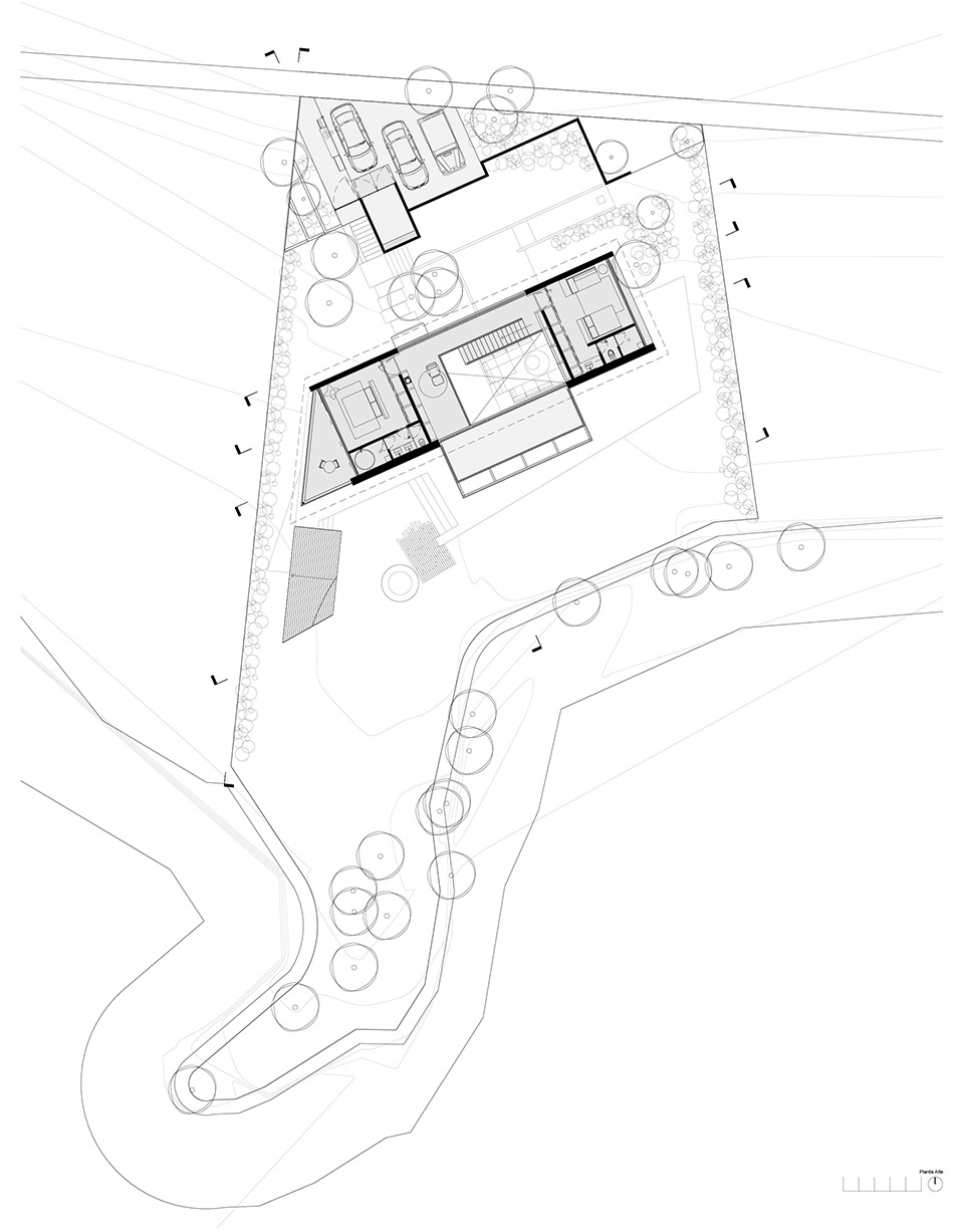the house of the tall trees by 1i arquitectura