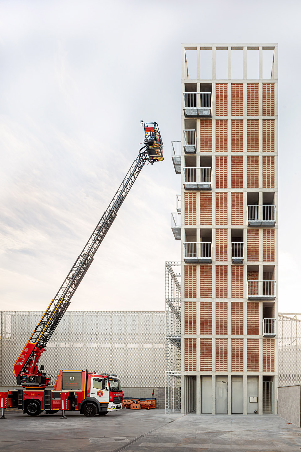 firemen tower in vall dhebron by carles enrich studio