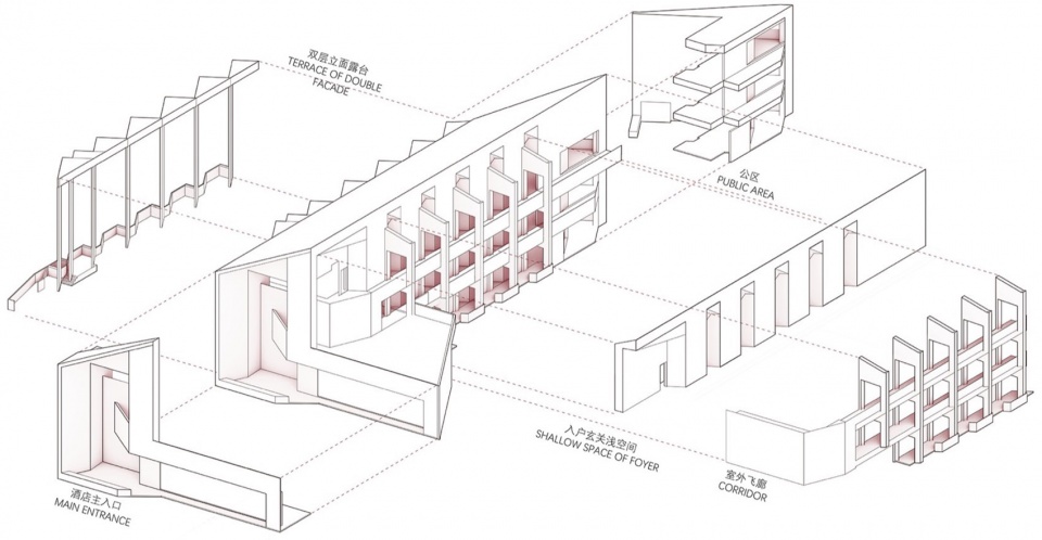 Central Music Park Kai Zhou New City Wedding Chapel and Hotel by STUDIO QI Architects