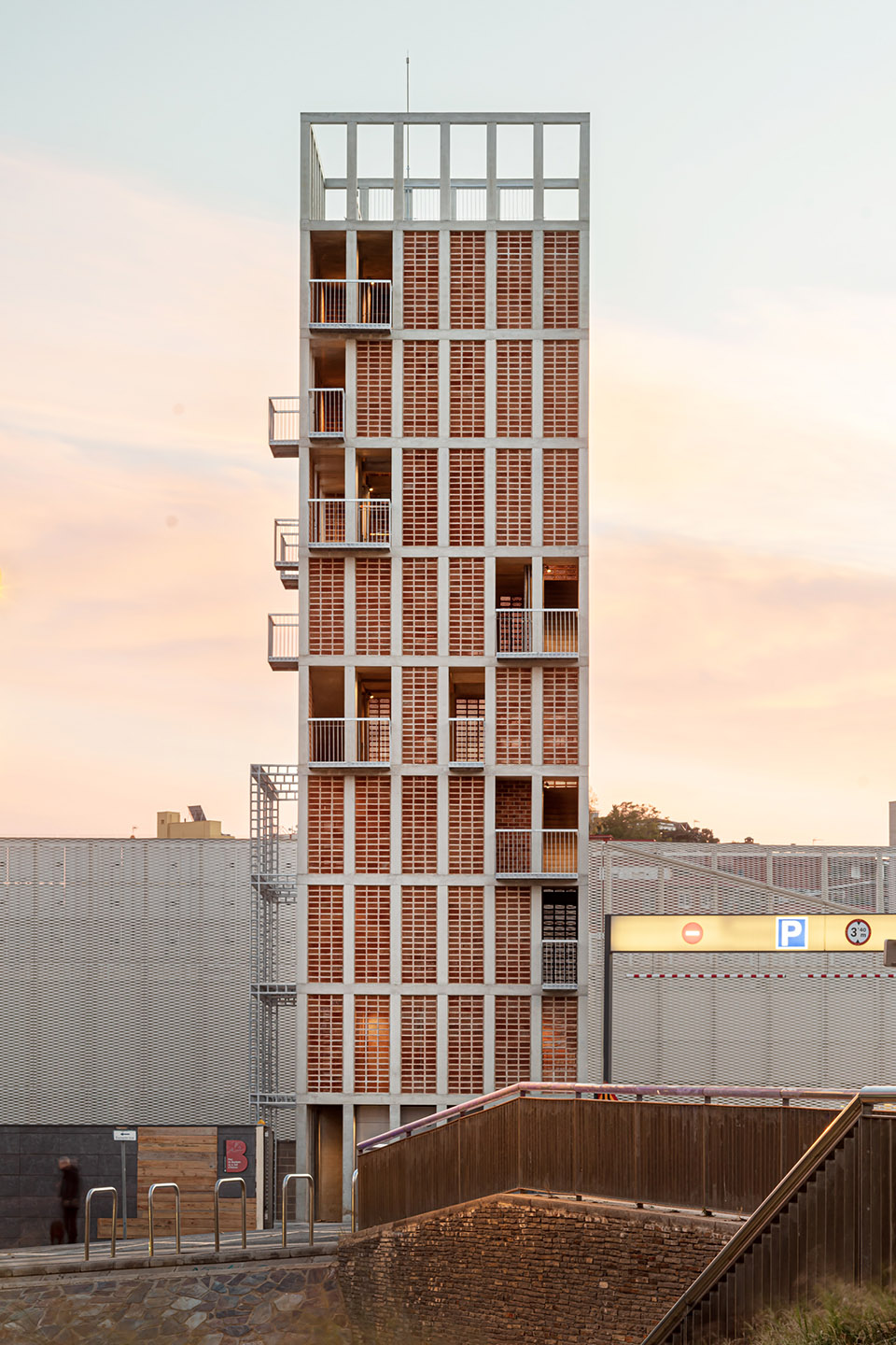 firemen tower in vall dhebron by carles enrich studio
