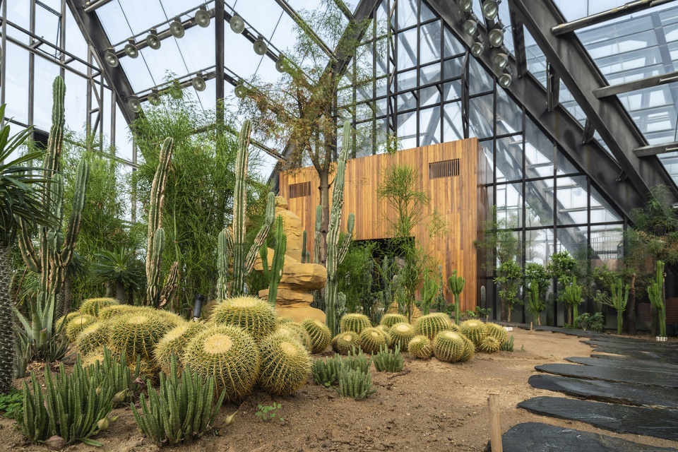 Hengshui Botanical Garden Greenhouse Exhibition Hall Interval Architects