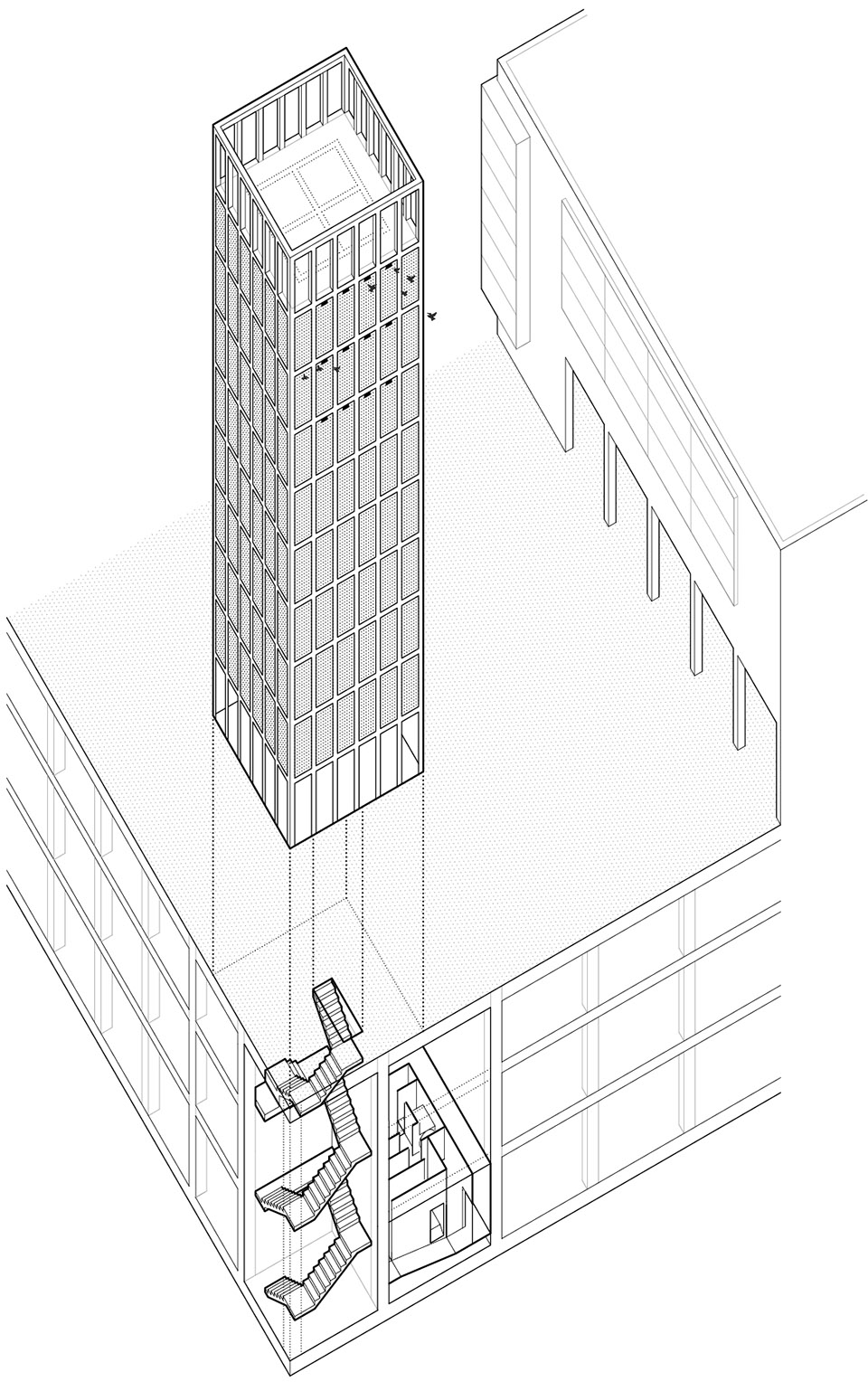 firemen tower in vall dhebron by carles enrich studio