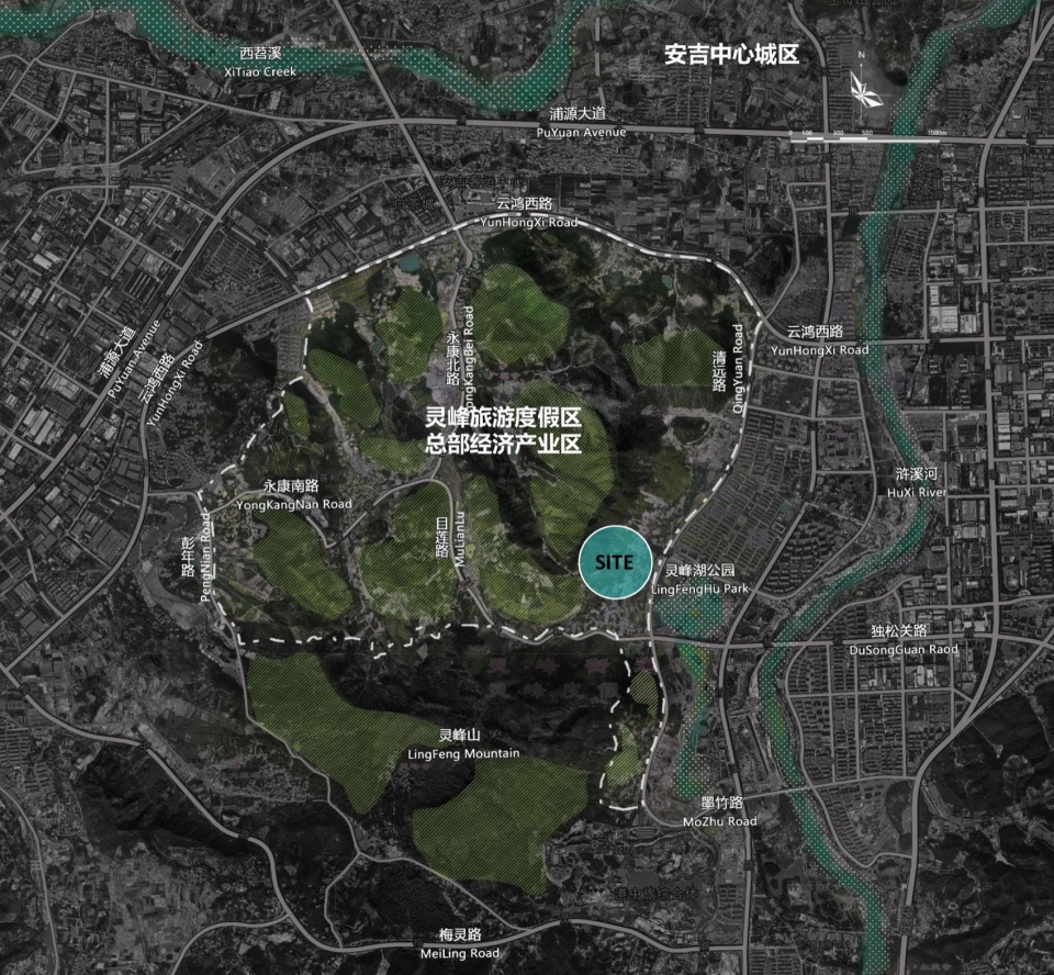 Lingfeng Smart Valley Platform Demonstration Zone Construction Project by The Design Institute of Landscape Architecture China Academy of...