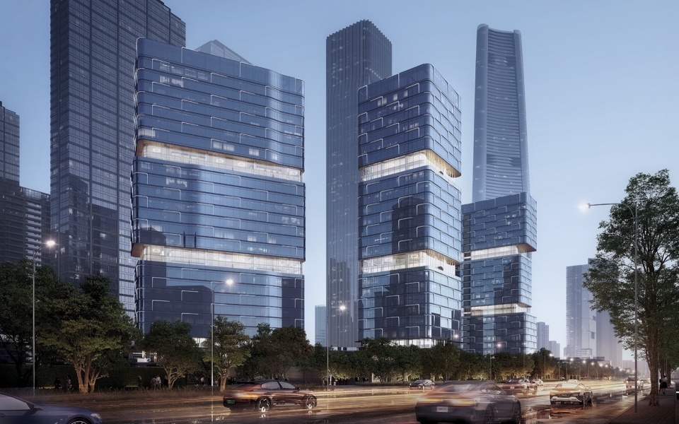 wuhan great river center international competition lines dual perspectives on urban coordinates part 2