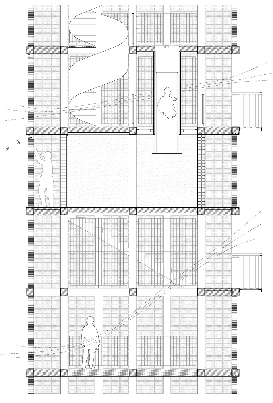 firemen tower in vall dhebron by carles enrich studio