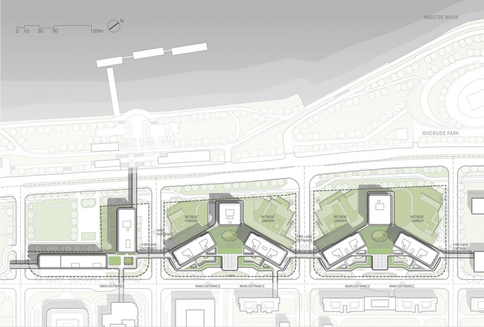 wuhan great river center international competition lines dual perspectives on urban coordinates part 2