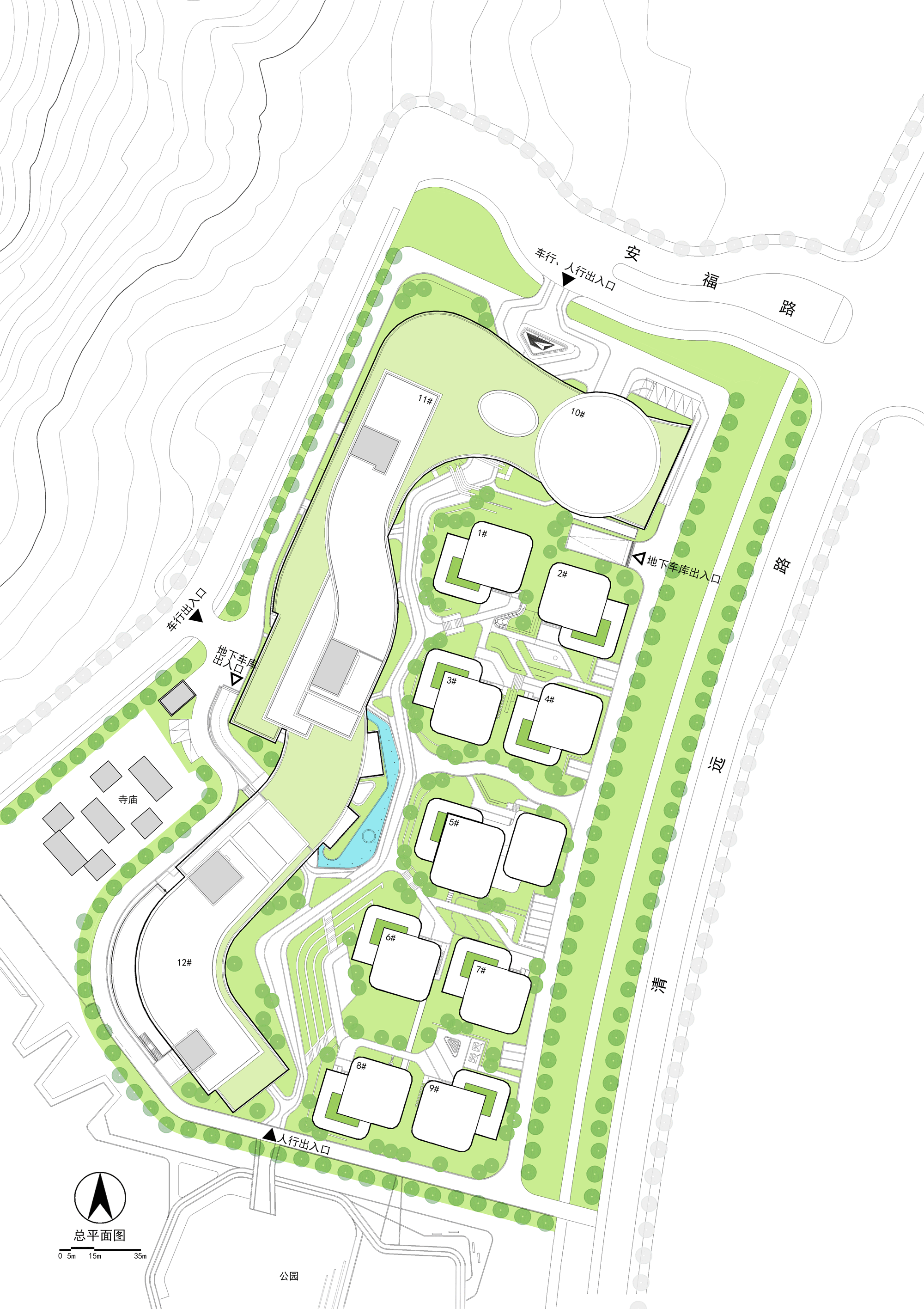Lingfeng Smart Valley Platform Demonstration Zone Construction Project by The Design Institute of Landscape Architecture China Academy of...