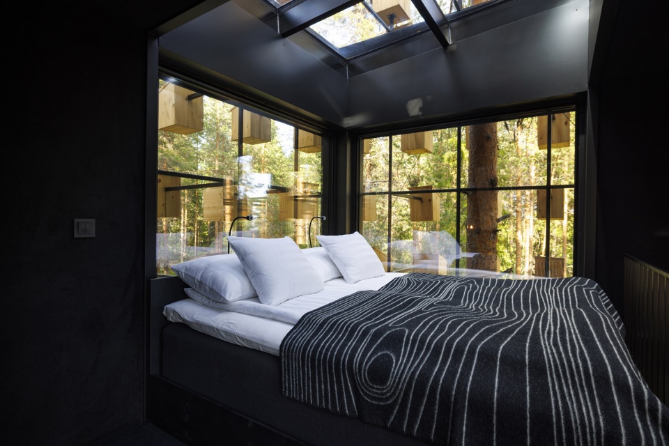 biosphere at treehotel sweden by big