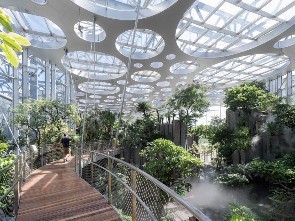 Expo Cultural Park Greenhouse Garden CreateAR interior tropicalforest
