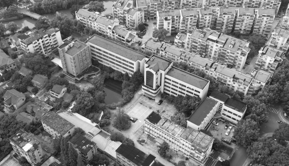 haiyan 10 原电力仪表厂旧址鸟瞰 Aerial View of the Former Haiyan County Power Meter Factory Site ©零壹城市 LYCS 拷贝