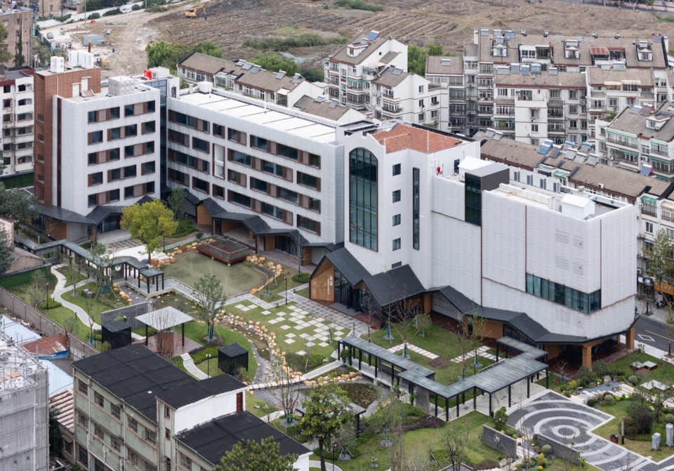 haiyan 23 更新后建筑鸟瞰 Aerial View of the Updated Building ©零壹城市 LYCS