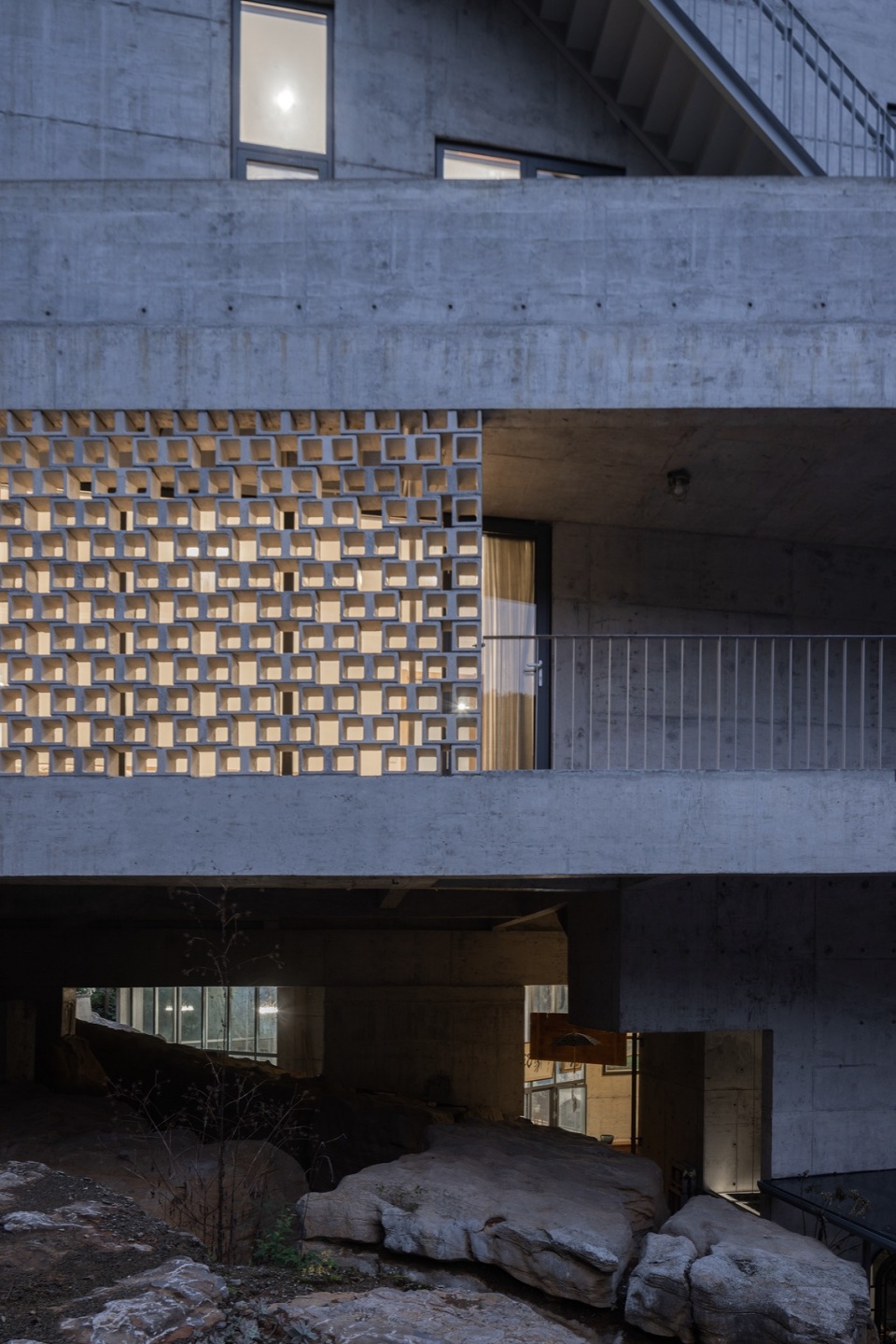 北侧局部©直译 house shiyangshan no 1