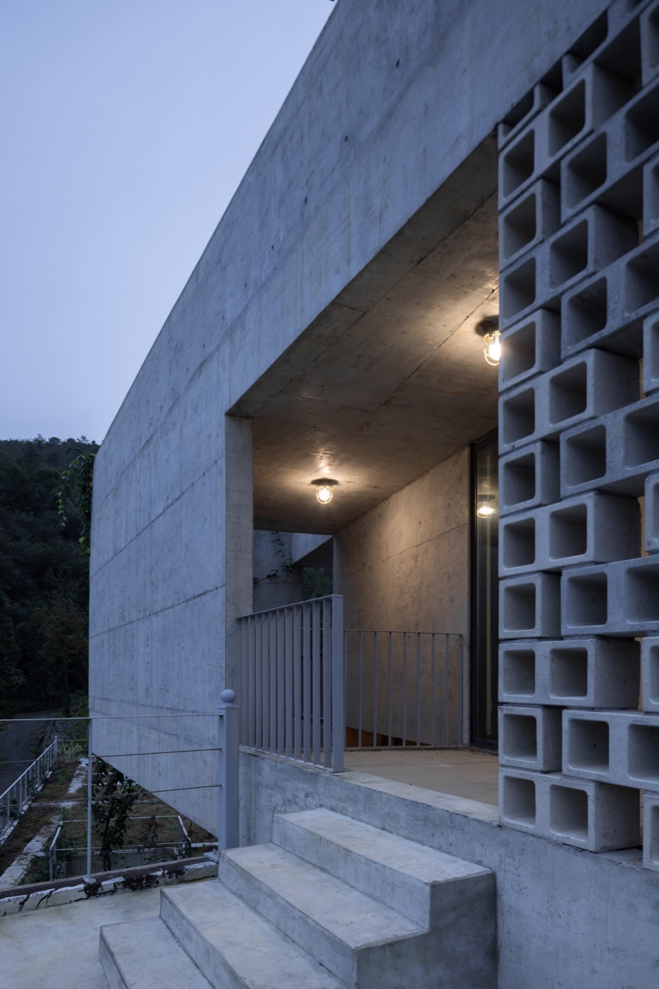 露台局部©直译 house shiyangshan no 1