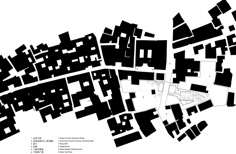 周边场地要素© 衍述设计Contextual Site Elementstwo and a half xiajie tea plaza