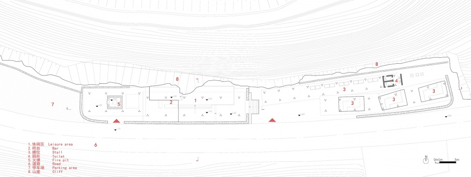 平面图 GF plan © 三文建筑3andwich Design