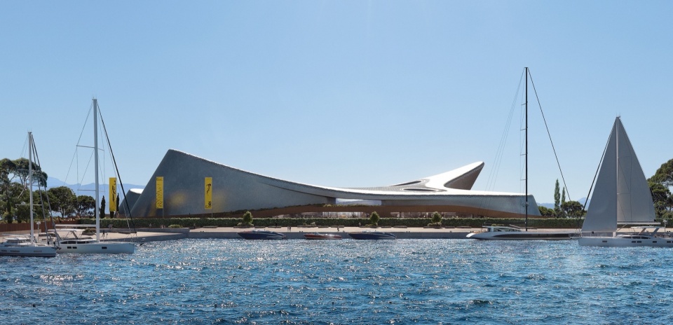 Centre of Mediterranean Culture by Zaha Hadid Architects