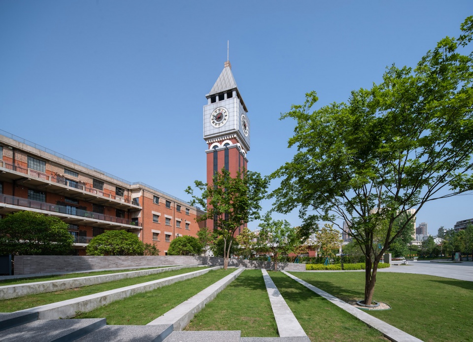 Design of landscape and indoor public area of century old historic block Pinghe Square by UAO Design