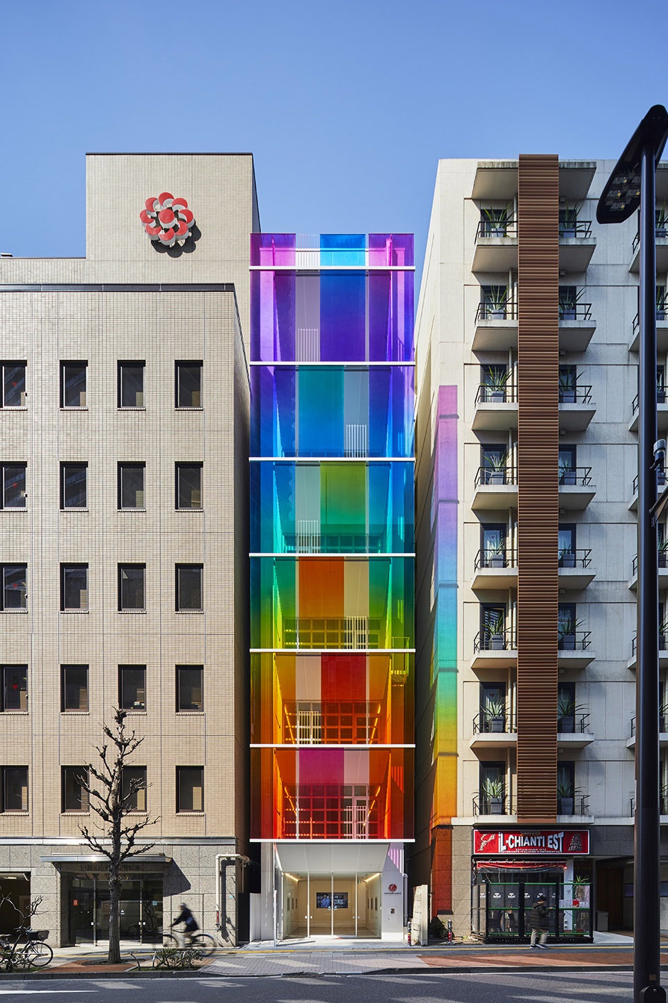 VERTICAL RAINBOW in Tokyo by SAKO Architects