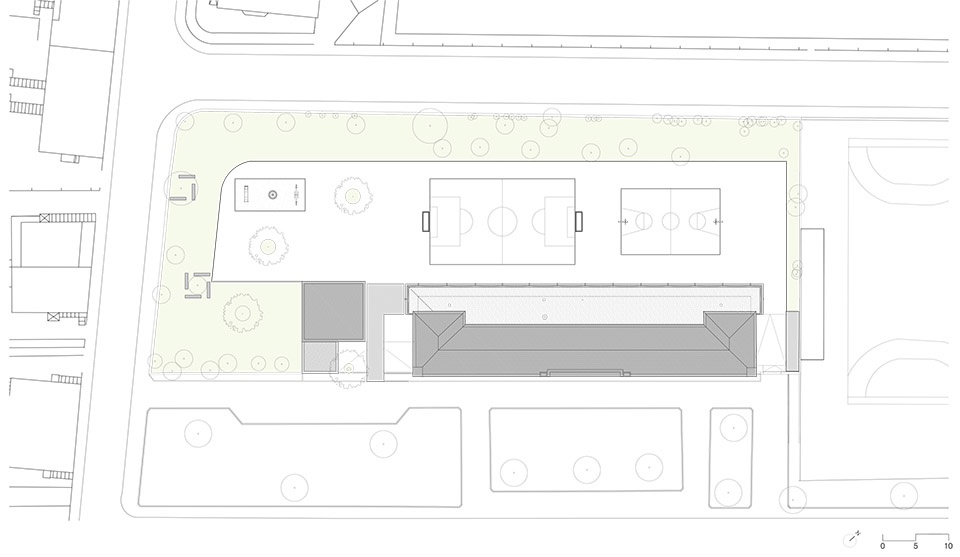 correios school by crea architects