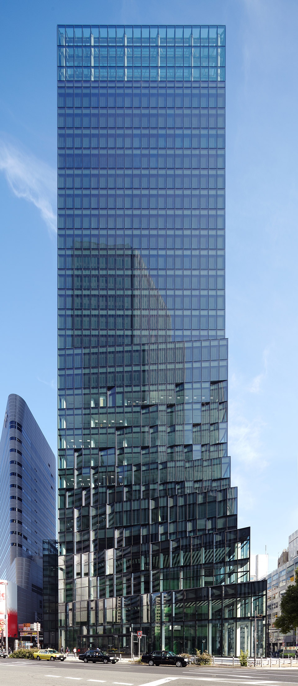 fukoku tower by dominique perrault architecture