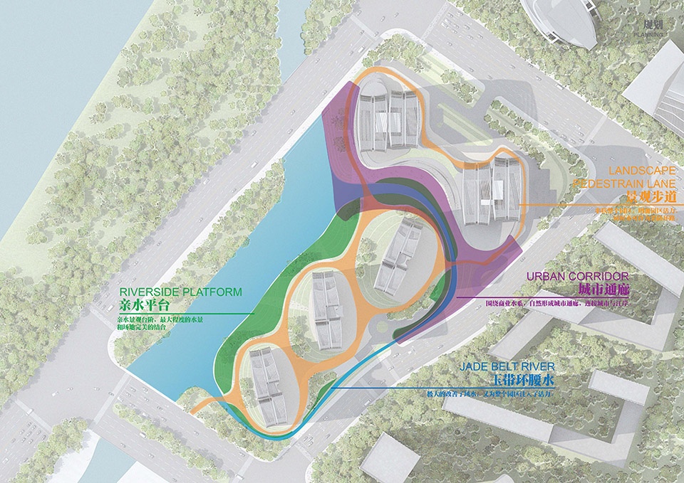 guanyun qiantan city sails in hangzhou by aedas