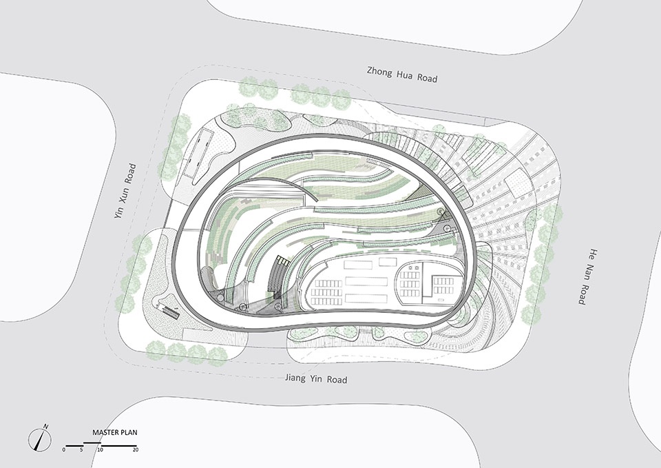 huang pu cultural centre by international frederic rolland architecture