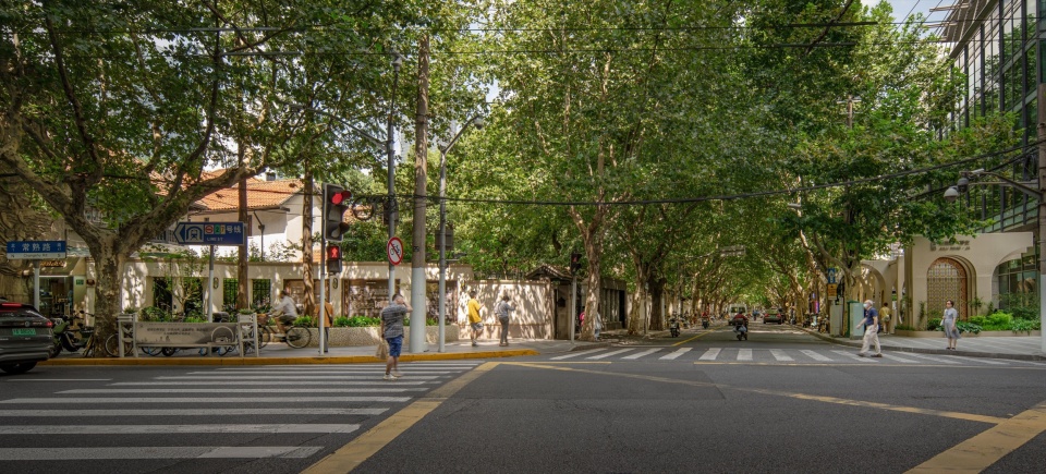 renovation and enhancement project of julu road changshu road to south shaanxi road jingan district shanghai by beyond design