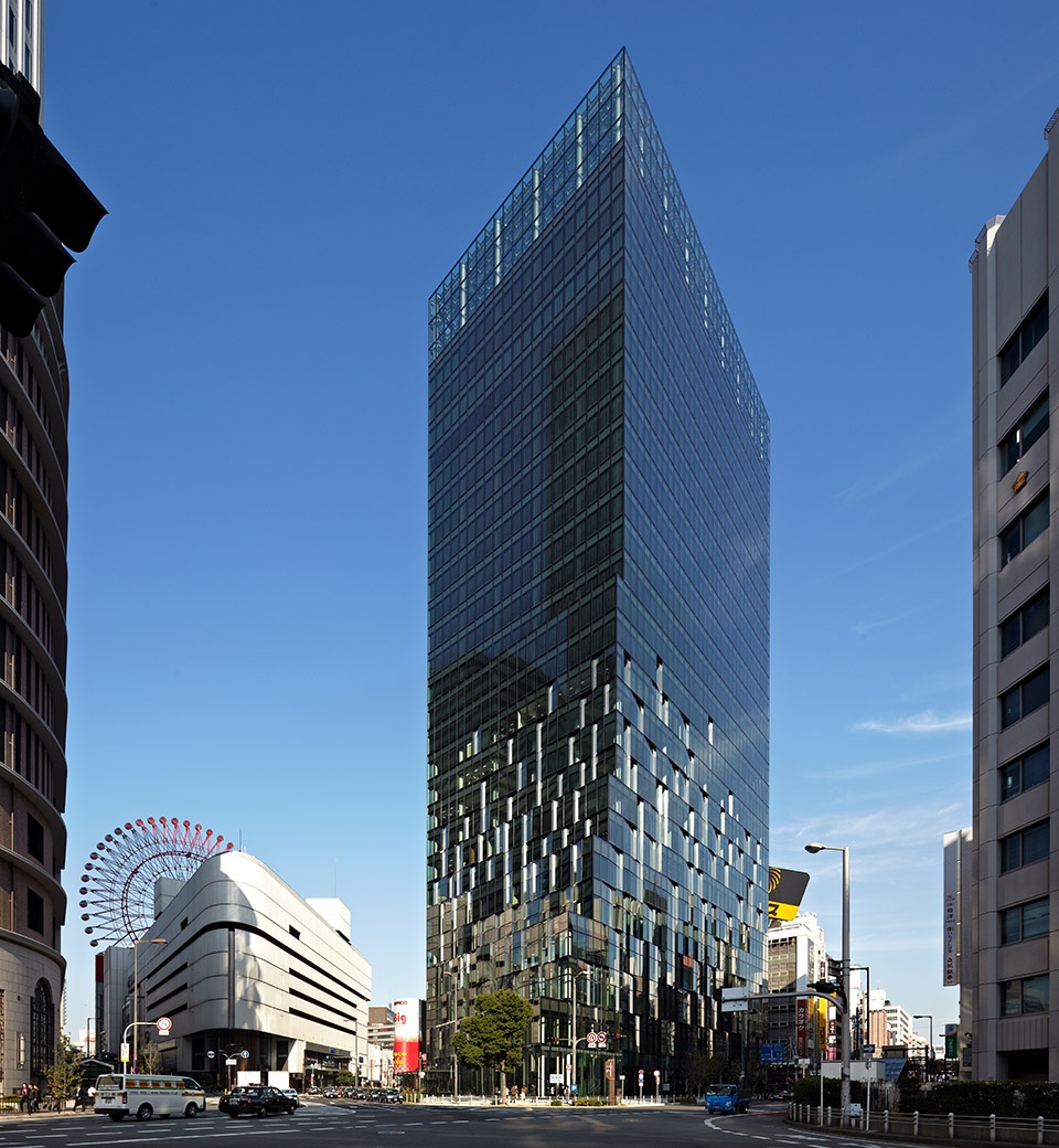 fukoku tower by dominique perrault architecture