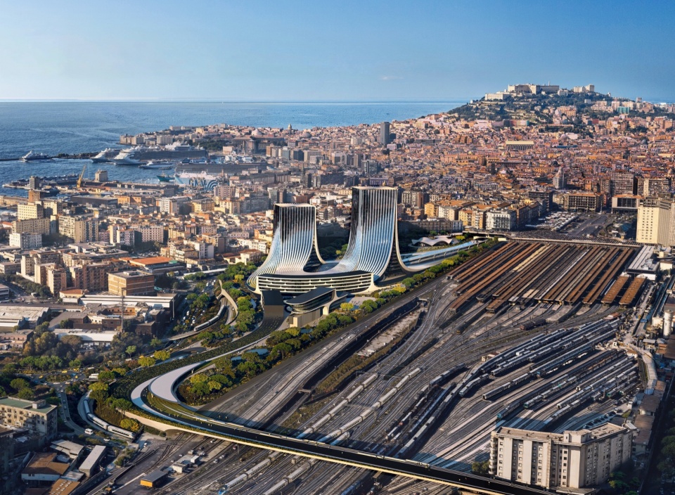 Napoli Porta Est by Zaha Hadid Architects
