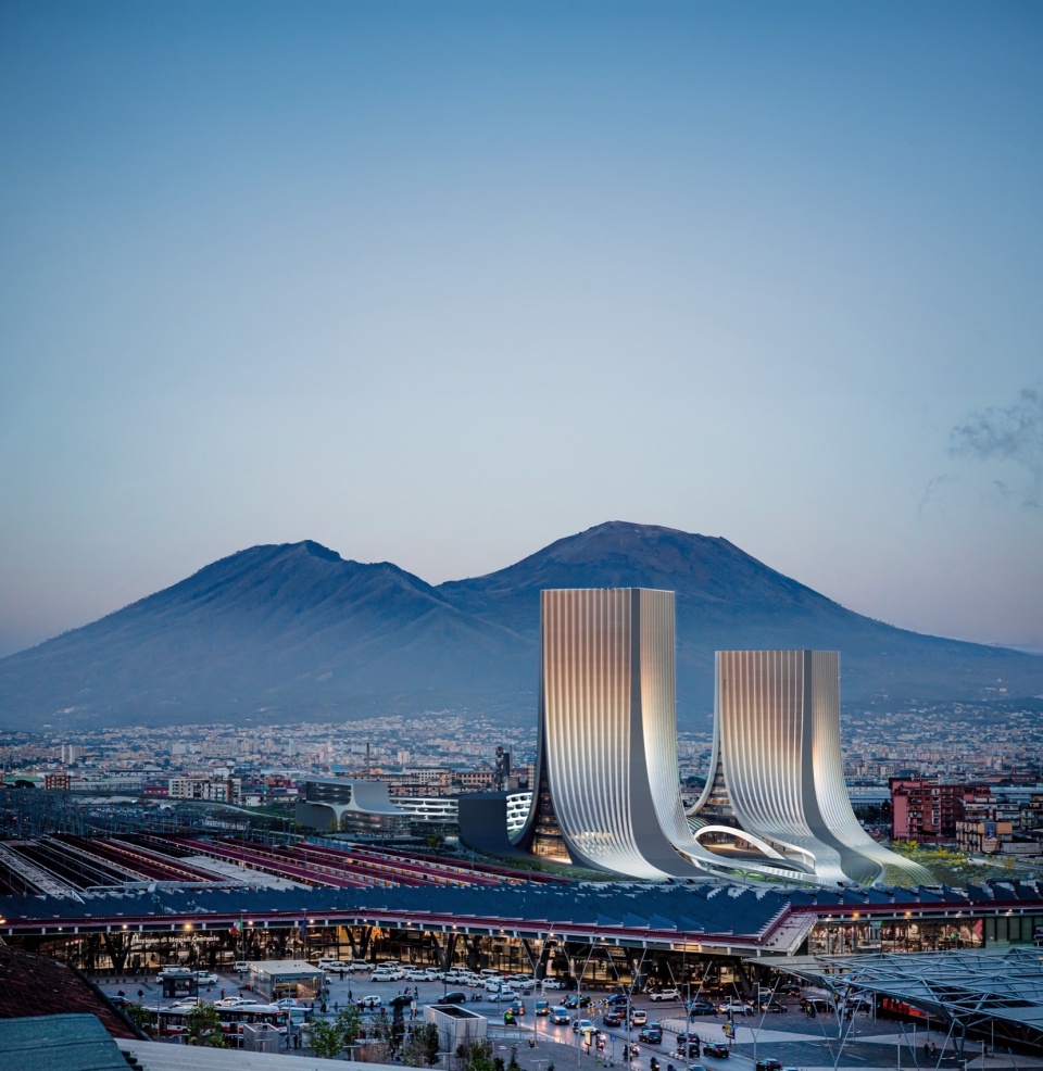Napoli Porta Est by Zaha Hadid Architects