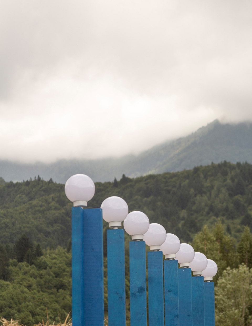 Temporary Installation at a Mountain Festival by atelier VRAC