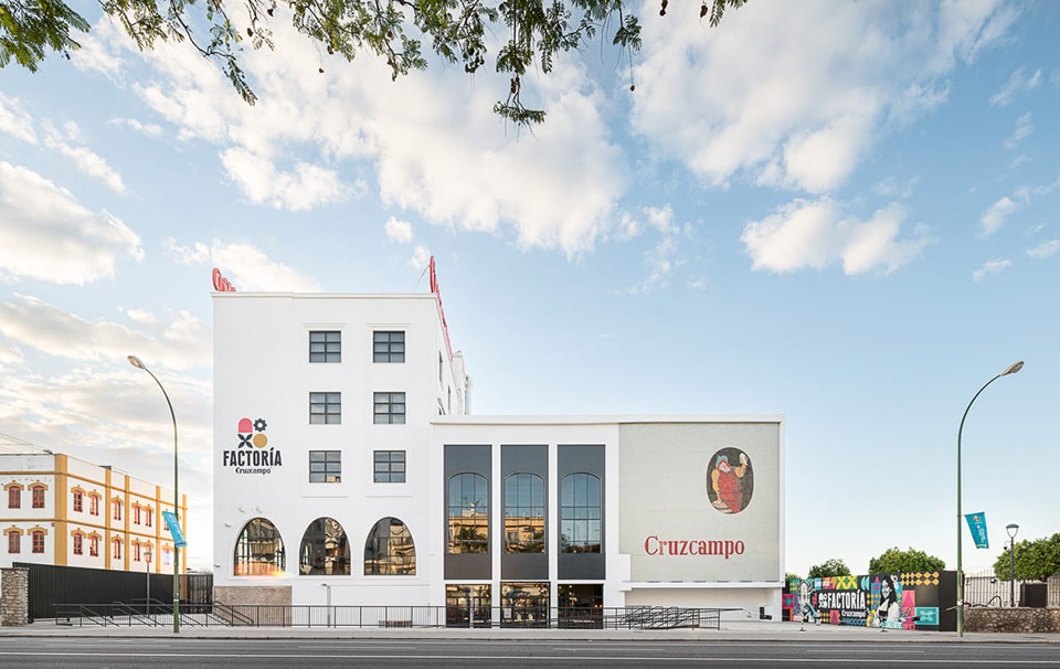 cruzcampo factory tower by ayesa