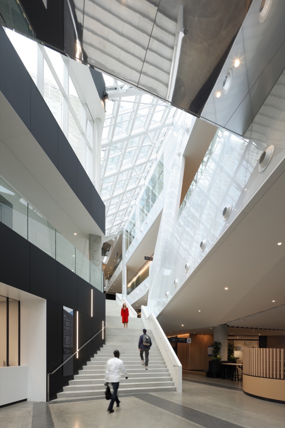 Hec Montreals Helene Desmarais Building by Provencher Roy