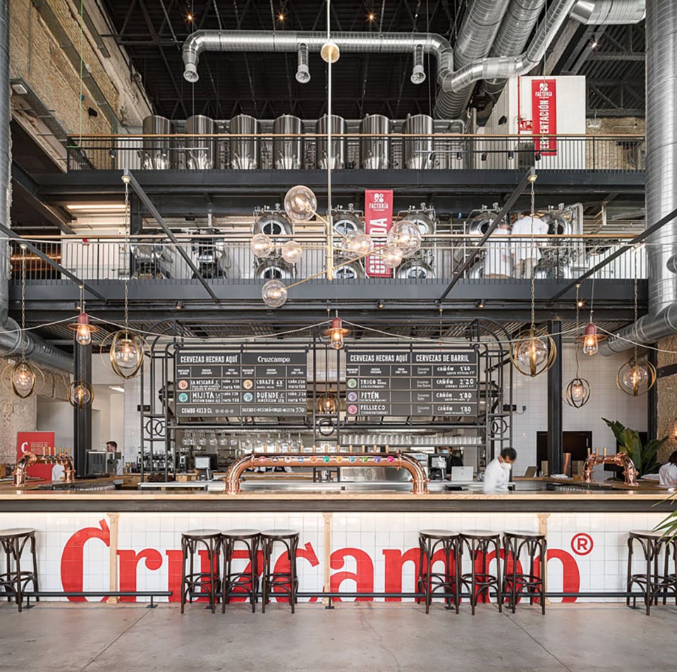 cruzcampo factory tower by ayesa