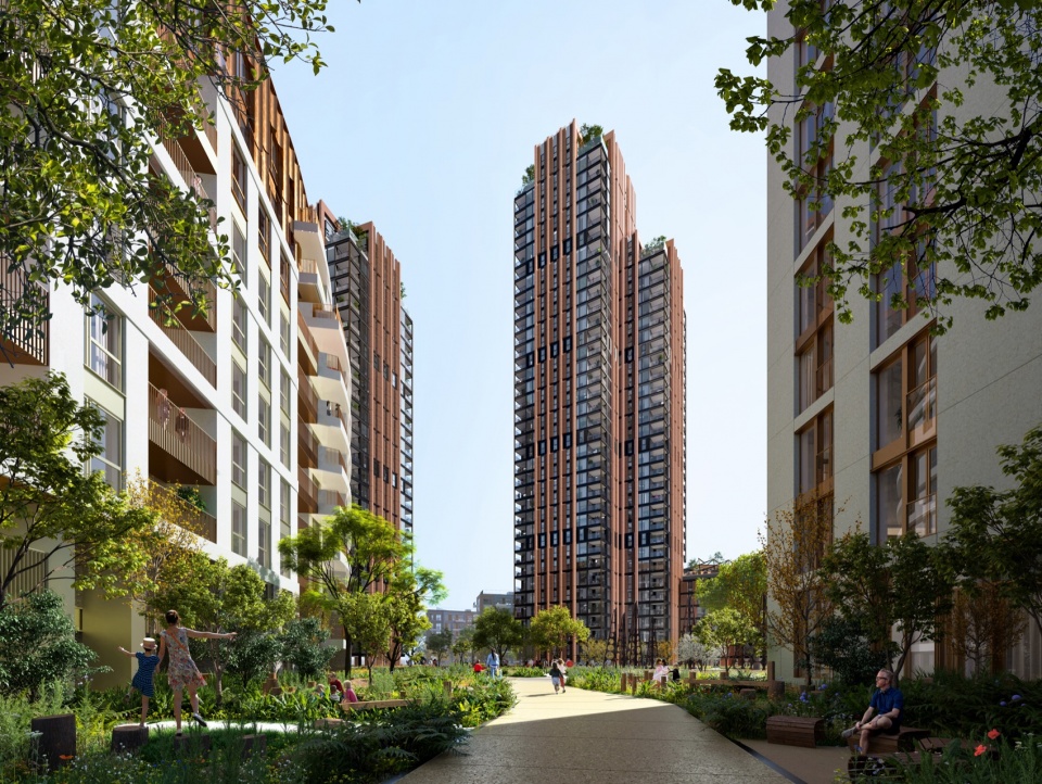 kings road park scheme by foster partners receives green light