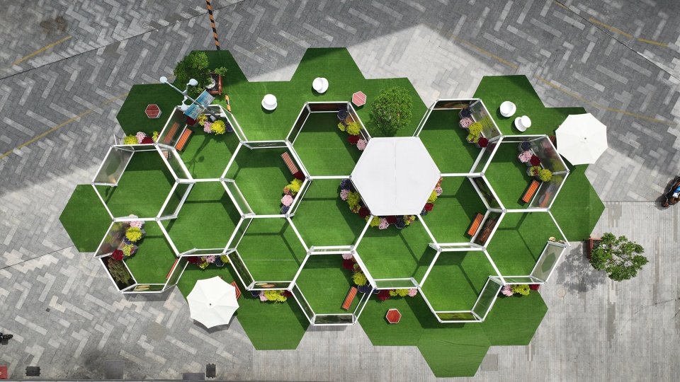 Yuhua Pop up Park China by SUYI Design Group