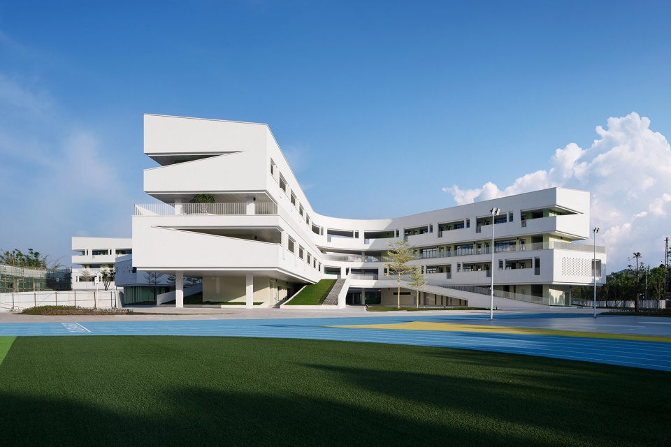 gucheng campus of simao first primary school by scut