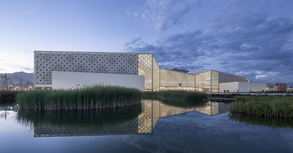 tibet natural science museum by cendes design