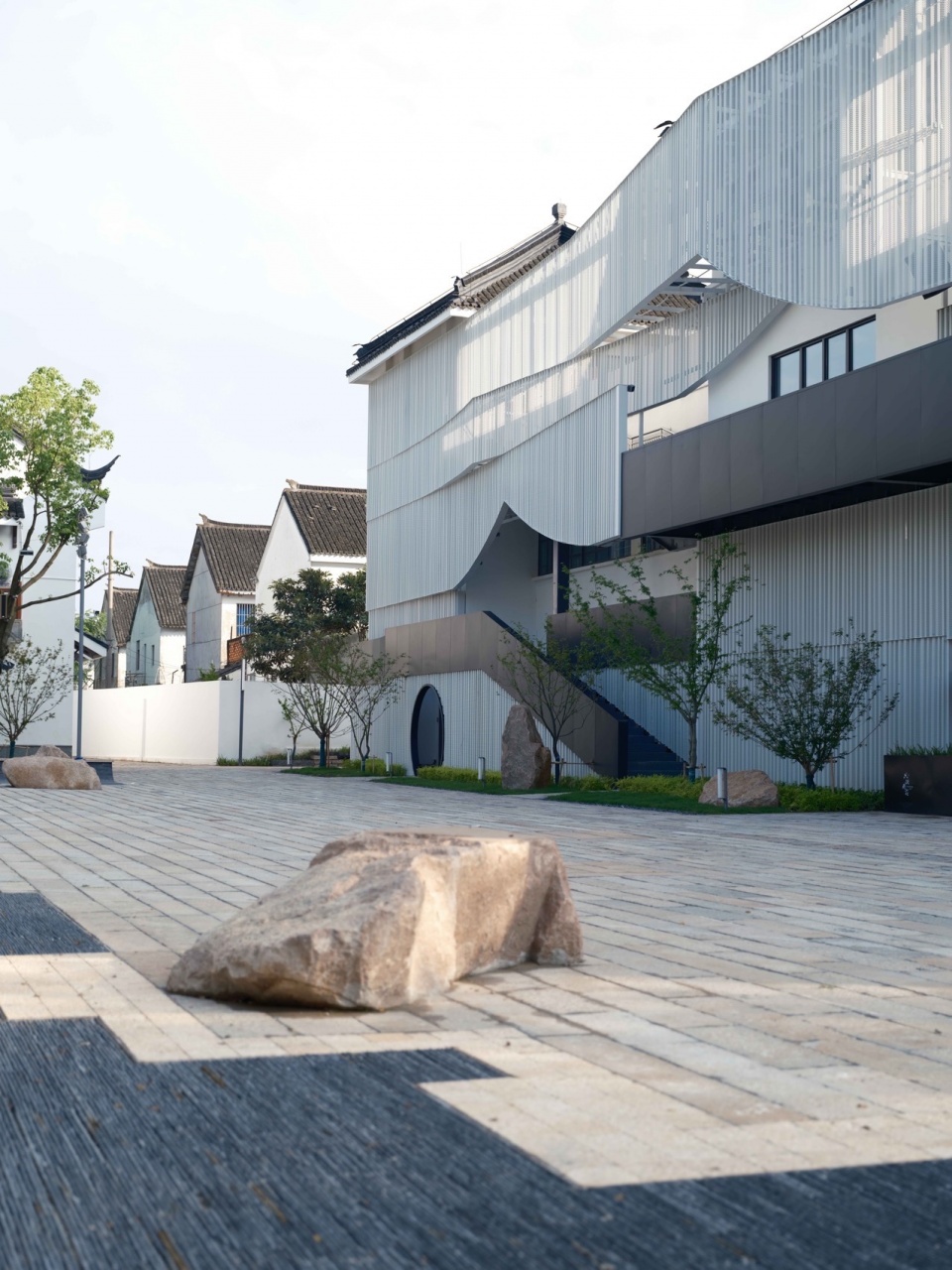 Zhouzhuang Theater Façade Renovation by The Design Institute of Landscape and Architectural China Academy of Art Co Ltd Practice o...