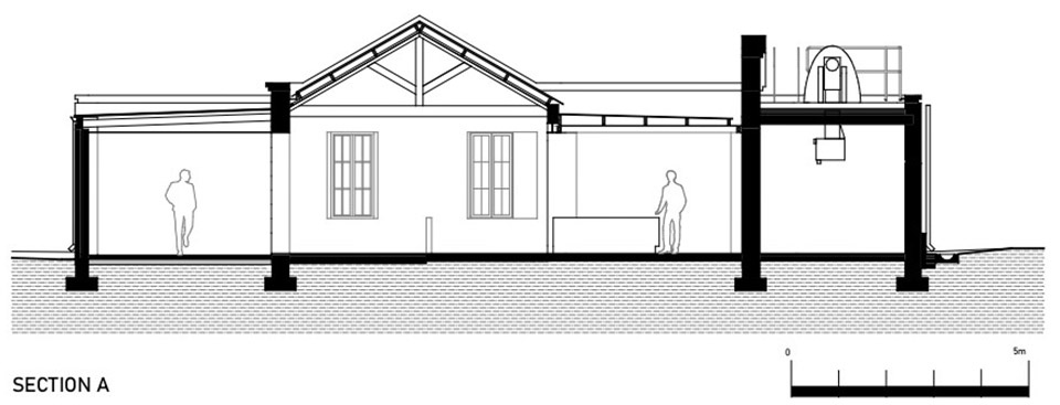 new visitors centre toilet block for the south african astronomical observatory in cape town by salt architects