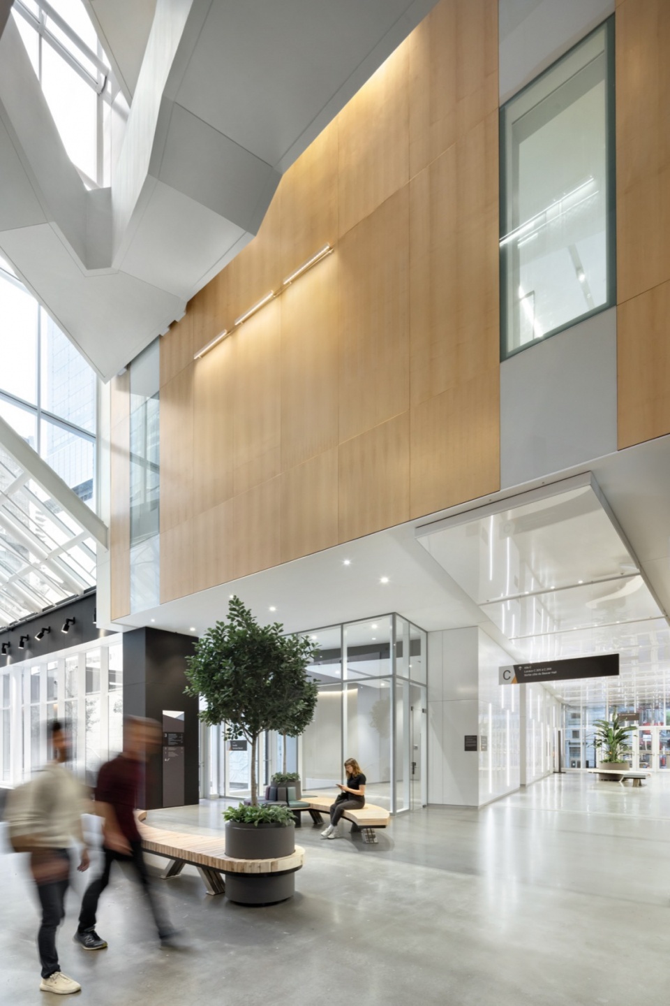 Hec Montreals Helene Desmarais Building by Provencher Roy